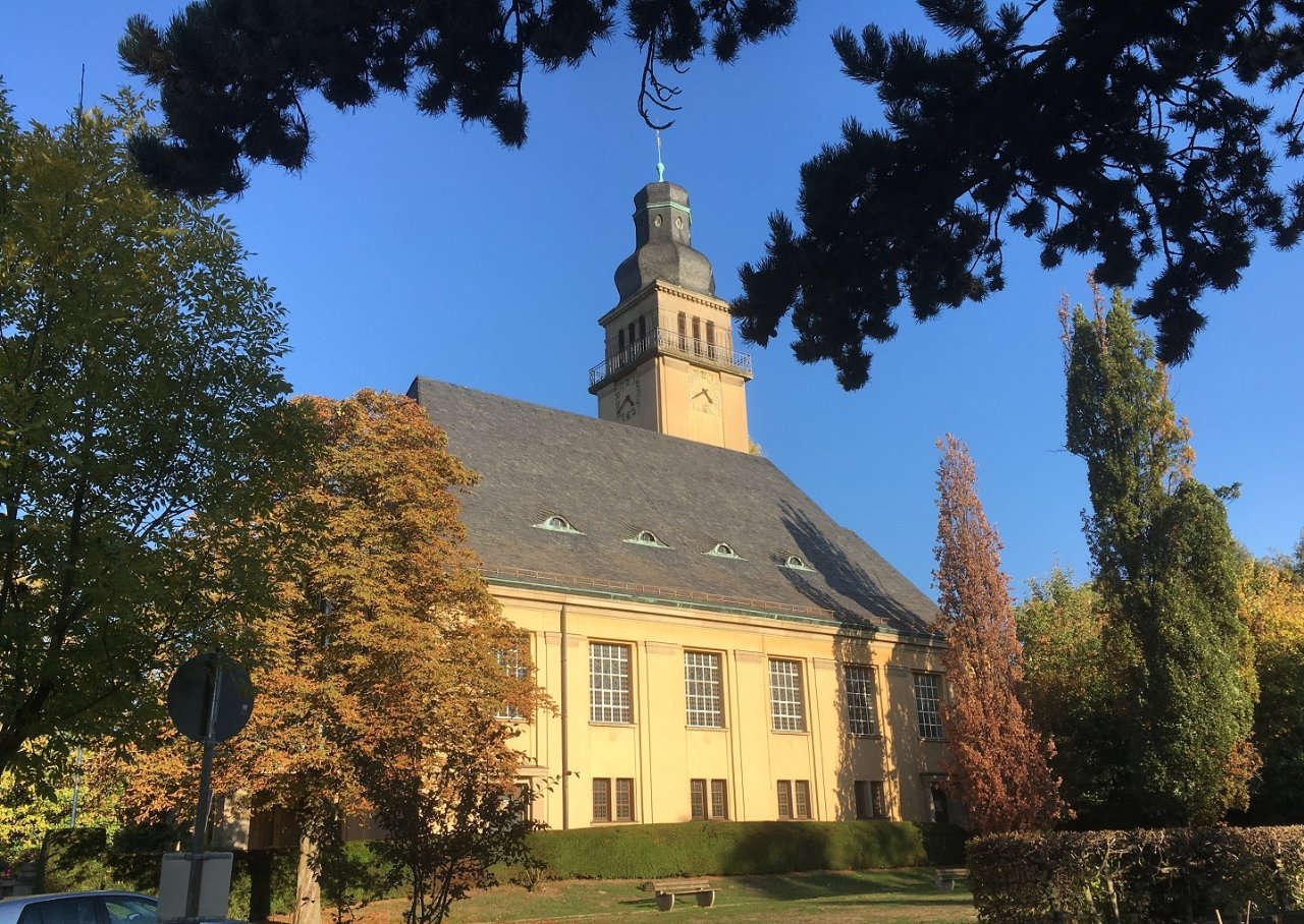 Außenansicht der Christuskirche